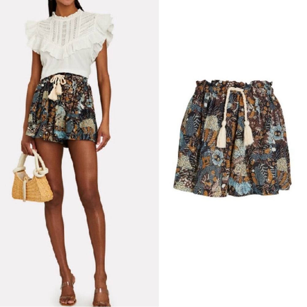 Joie Linen Ulla inspired Drawstring Shorts - Boho Chic - Size 2- Like new!